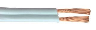  : LC1259 BANDRIDGE Loudspeaker Cable - 2x 2.5mm  White (  100)