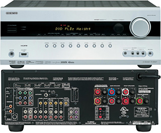 AV Ресивер: Onkyo TX-SR 607 Black