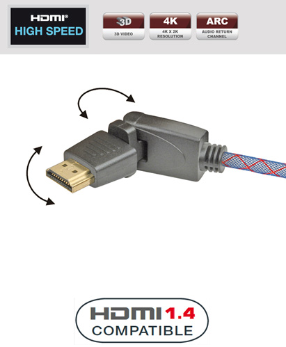  HDMI:    : Real Cable  HD-E-360 (HDMI-HDMI) 1.4 3D Ethernet   1M50