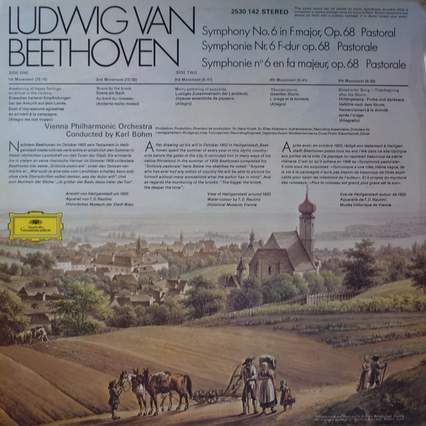   2  Ludwig van Beethoven  (Deutsche Grammophon 2530142, 180 gram vinyl) Germany, New & Original Sealed