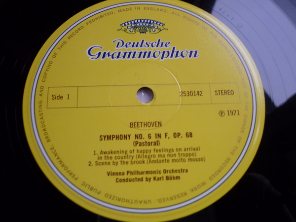   3  Ludwig van Beethoven  (Deutsche Grammophon 2530142, 180 gram vinyl) Germany, New & Original Sealed
