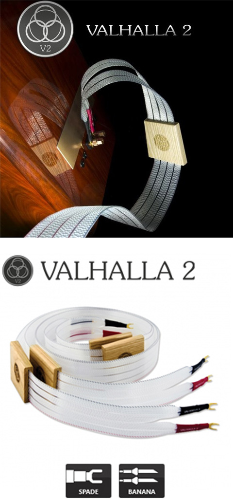  : Nordost Valhalla-2  2x2.5m is terminated with low-mass Z plugs