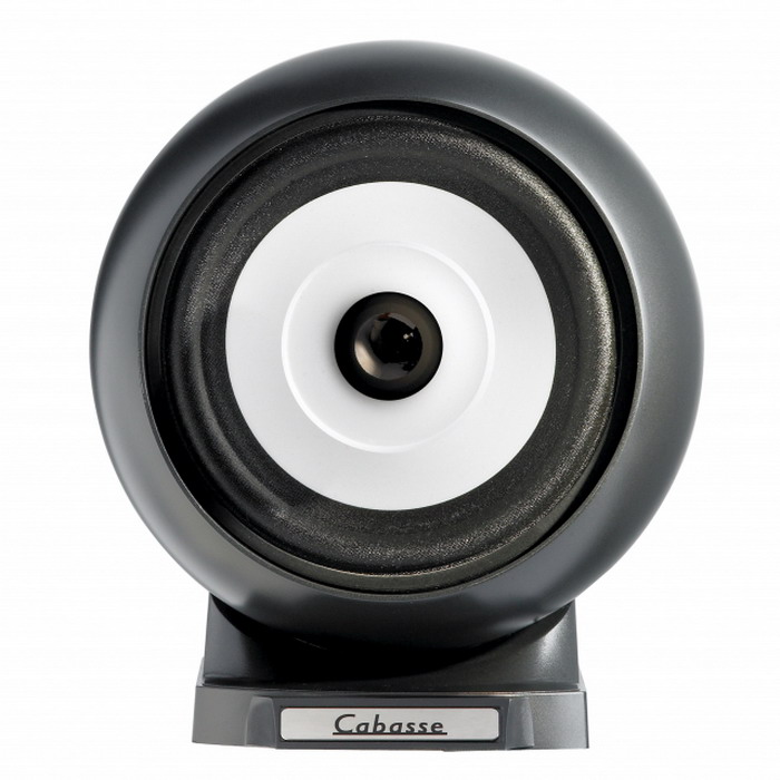  2   : Cabasse IO 2 on wall/base version Black Pearl