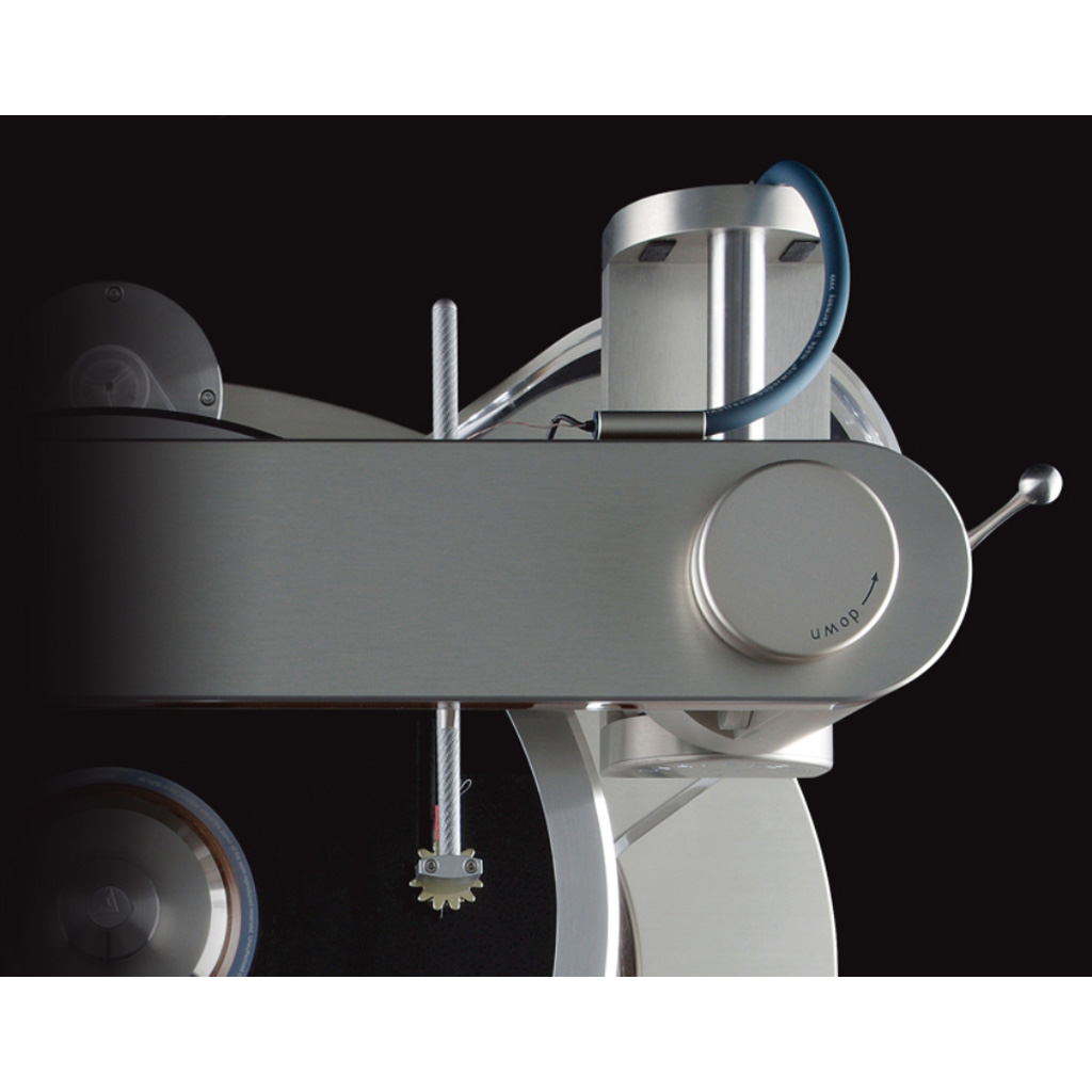   6  : Clearaudio Tangential tonearm Statement TT 1 /TA 018/B Stainless steel, Black Lacquer