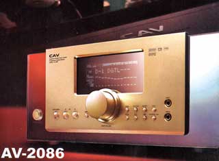 AV усилитель: CAV AV2086