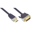  HDMI:BANDRIDGE SVL1100 BE PRE (HDMI- DVI) 1080p HD compatible 0.5M