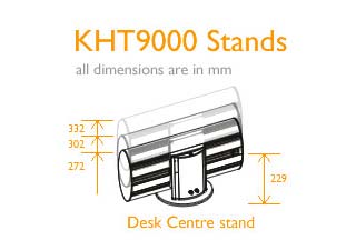 ���������� ��������� ��� �����.������:KHT9000 Desk Stand, C