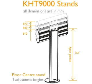 ��������� ��������� ��� �����.������: KEF KHT9000 Long Stand
