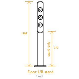 ��������� ��������� ��� ����������: HTS5001 Stand Long Silver