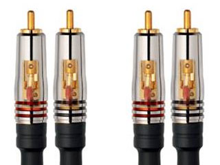  : PGA 3000 PROFIGOLD Oxypure Audio Interconnect - 2 RCA M - 2 RCA M 0.75m