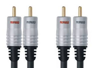 Кабель межблочный: PGA 4200 PROFIGOLD Audio Interconnect - 2 RCA M - 2 RCA M 0.5m