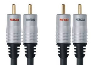  : PGA 4201 PROFIGOLD Audio Interconnect - 2 RCA M - 2 RCA M 1.0m