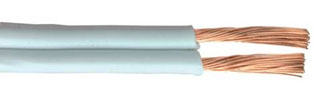  : LC1059 BANDRIDGE Loudspeaker Cable - 2x 0.5mm  White  (  200)