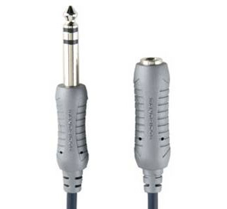 Кабель: AL386 джек M-F BANDRIDGE - 6.3mm Stereo M - 6.3mm Stereo F 6.0 m