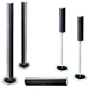 �������� �������� CAV Q9000   (Q9000+Q9000C/S+Stand) Aluminimum 5 speaker sustem. 35Hz-20Khz.