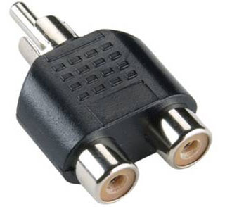Переходник: AY 321 BANDRIDGE Y Adapter 2 RCA F - RCA F