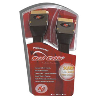 Scart : Real Cable-EVOLUTION series (R.SC180/5M). Scart toScart.