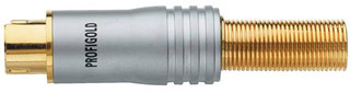  : PGV 6613 PROFIGOLD S-Video F Plugs 6.5mm