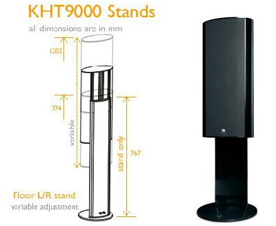 ��������� ��������� ��� ����������: KEF KHT9000 Long Stand L/R