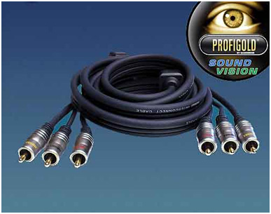  : PGV 5302 PROFIGOLD Component Interconnect -3 RCA M - 3 RCA M  1.5m