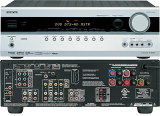 AV Ресивер: Onkyo TX-SR 507 Silver