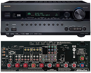 AV Ресивер: Onkyo TX-SR 707 Black