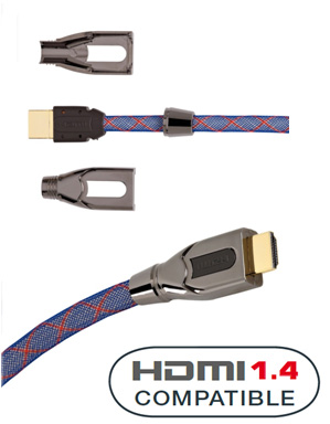  HDMI:Real Cable  EHDMI  (HDMI  - HDMI) 1.3 3D High Speed 1M50