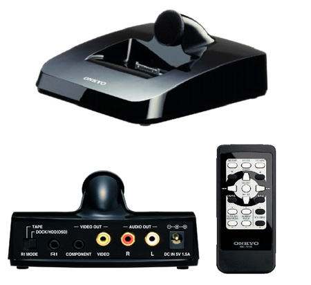 I-Pod dock station: Onkyo DS-A3 Black