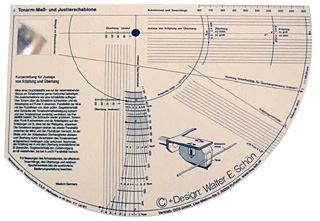    : Tonar Professional Cartridge Install Protractor, art. 3583