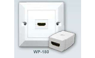 Встраиваемая розетка HDMI : Встраиваемая розетка Wall Plate HDMI F/ HDMI F 180°