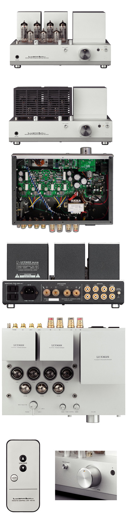   Luxman: SQ-N 100 Aluminium Silver