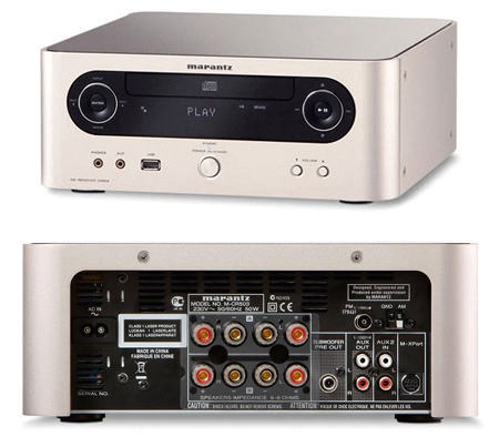 CD-: Marantz MCR 503 SilverGold