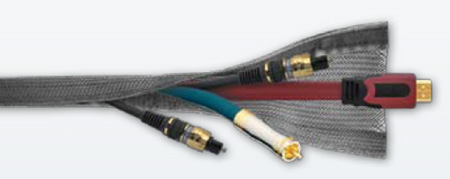 Рукав: Real Cable Рукав для прокладки кабеля GREY (CC88GR) 1M50