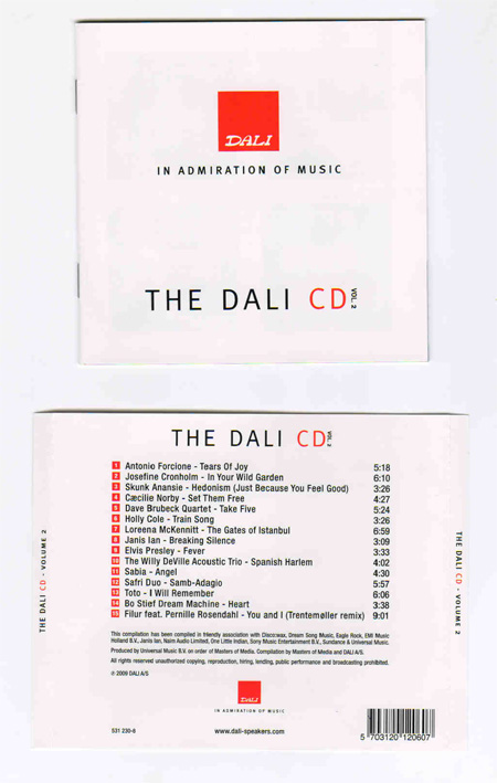  CD: DALI CD Volume 2
