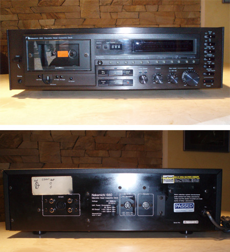  : NAKAMICHI 680 (made in japan) (.  5-)