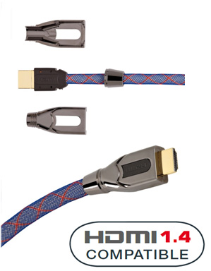  HDMI:Real Cable  HD-E  (HDMI-HDMI) HDMI 1.4 3D  High Speed with Ethernet 15M00