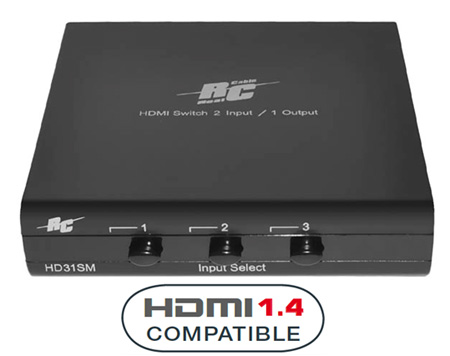 HDMI коммутатор : Real Cable коммутатор HDMI HD31SM
