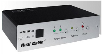 Сплиттер HDMI : Сплиттер HDMI HDS12 (1 input 2 outputs) HDMI 1.4 compatible