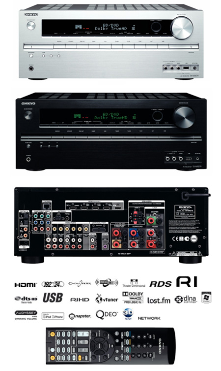 AV Ресивер: Onkyo TX-NR 579 Black