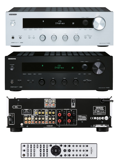 Стерео ресивер: Onkyo TX-8030 Silver