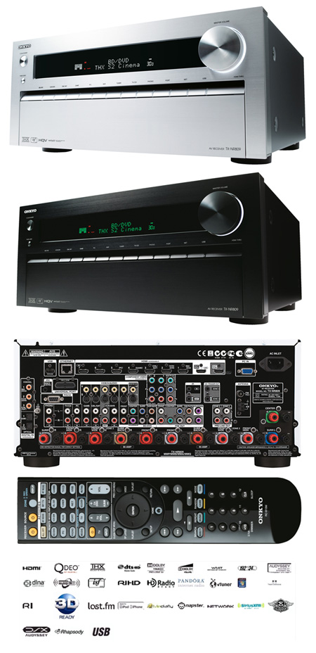 AV : Onkyo TX-NR 809 Silver