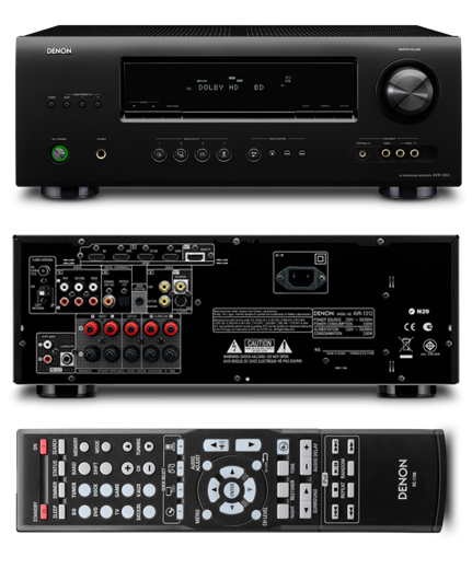 AV : Denon AVR - 1312 BL