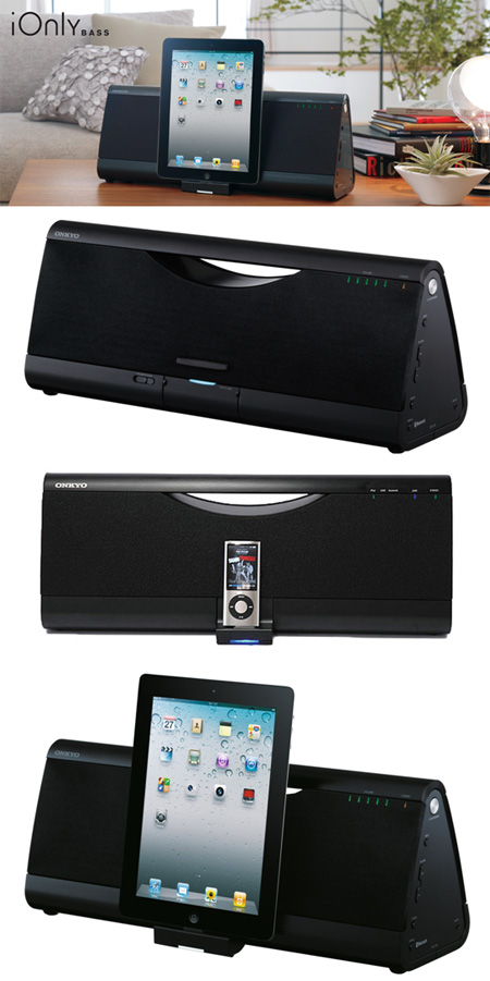   iPad/iPod/iPhone  Bluetooth: Onkyo SBX-200 Black