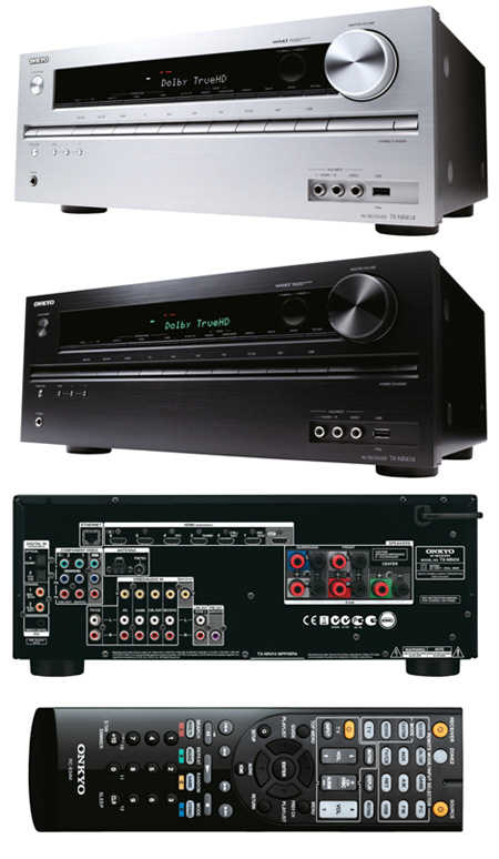 AV �������: Onkyo TX-NR 414 Black/Silver - ���� �� ������ ( � ������ )