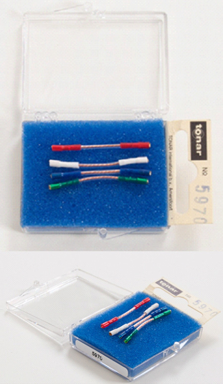 Комплект кабелей для установки картриджа: Tonar Headshell Wire Cu-Litz OFC, art. 5970