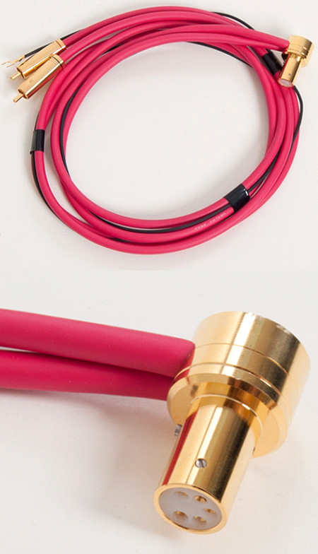     90 : Tonar Tone arm High-End connection cable (Red). art. 4493