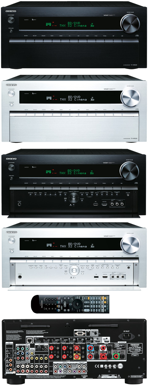 AV : Onkyo TX-NR 828 Black