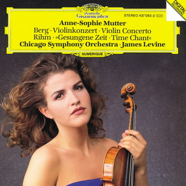 Anne-Sophie Mutter - Berg: Violin Concerto / Rihm: Time Chant (LP 2894790351) Germany, Clearaudio Vi
