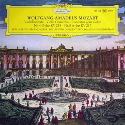 Mozart W. A. - Violin Concertos No. 4 in D major K. 218 No. 5 in A major K. 219 (139463) Mint