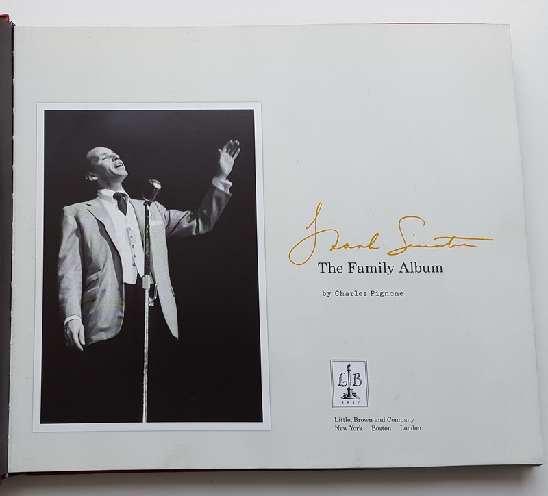   2   : FRANK SINATRA: THE FAMILY ALBUM. [Hardcover]. Used, NM condition.